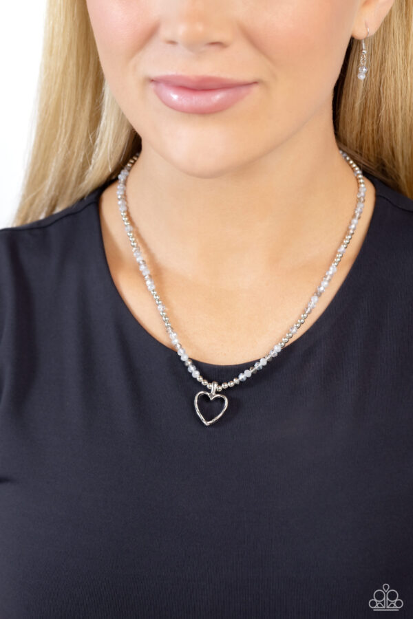 Flashy Fairy Tale - Silver Heart Necklace Set ♥️ - Image 2
