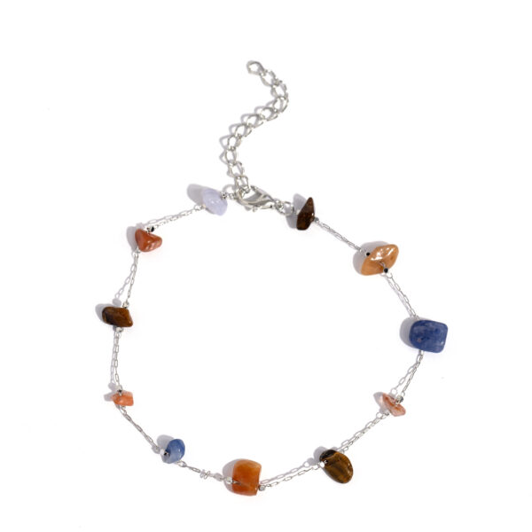 Gemstone Grace - Multi Anklet