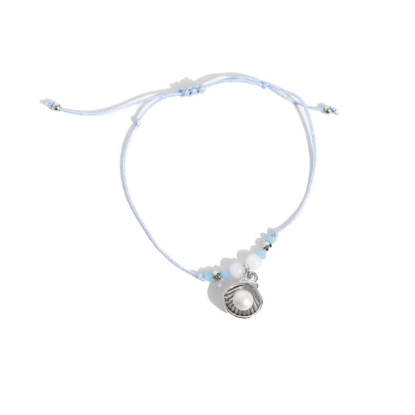 Oyster Overture - Blue Anklet