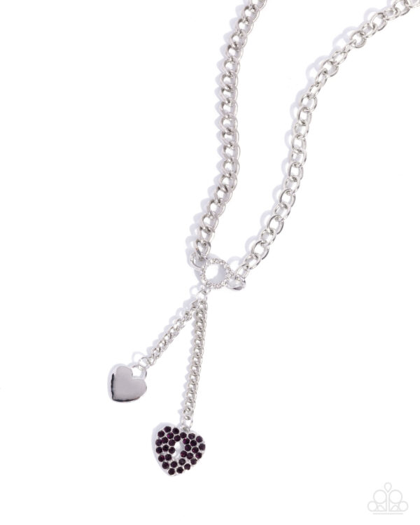 Complete Look
Necklace: "Momentary Bliss - Purple Heart 💜 
Bracelet: "Momentary Balance - Purple Heart 💜 - Image 2