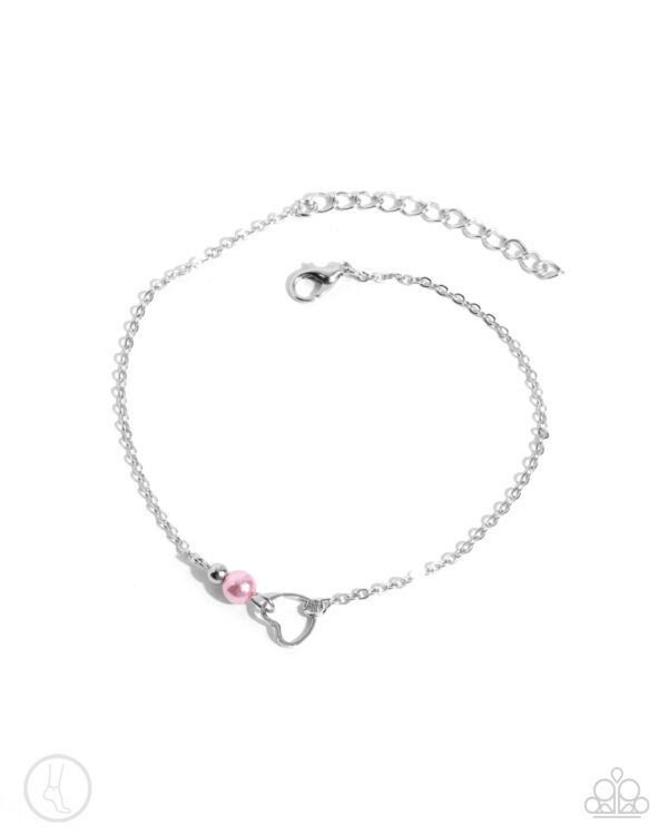 Affectionate Assertion - Pink 
Heart 🩷 Anklet