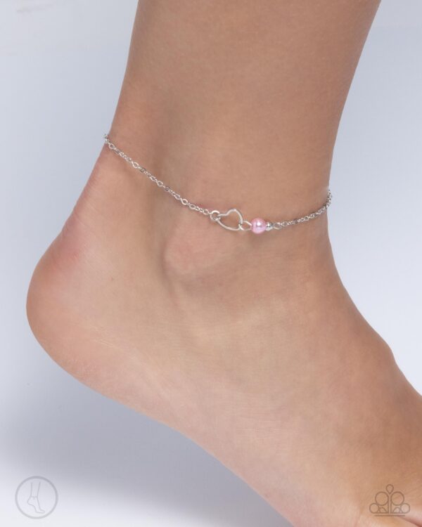 Affectionate Assertion - Pink 
Heart 🩷 Anklet - Image 2