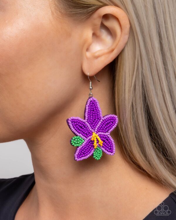 Seed Bead Symmetry - Purple - Image 2
