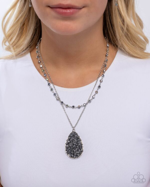 Druzy Delight - Silver - Image 2