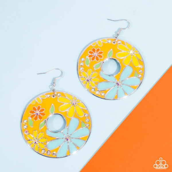 Embroidered Elegance - Yellow - Image 3