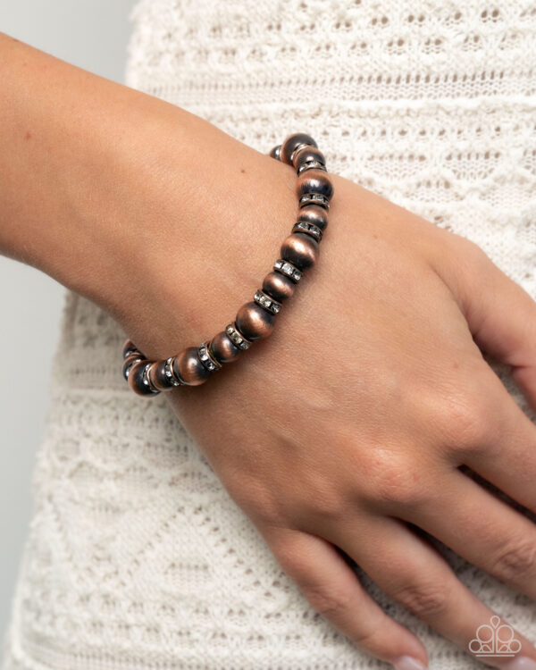 Complete Look
Necklace: "Harmonious Hearth - Copper
Bracelet: "Harmonious Hallmark - Copper - Image 6