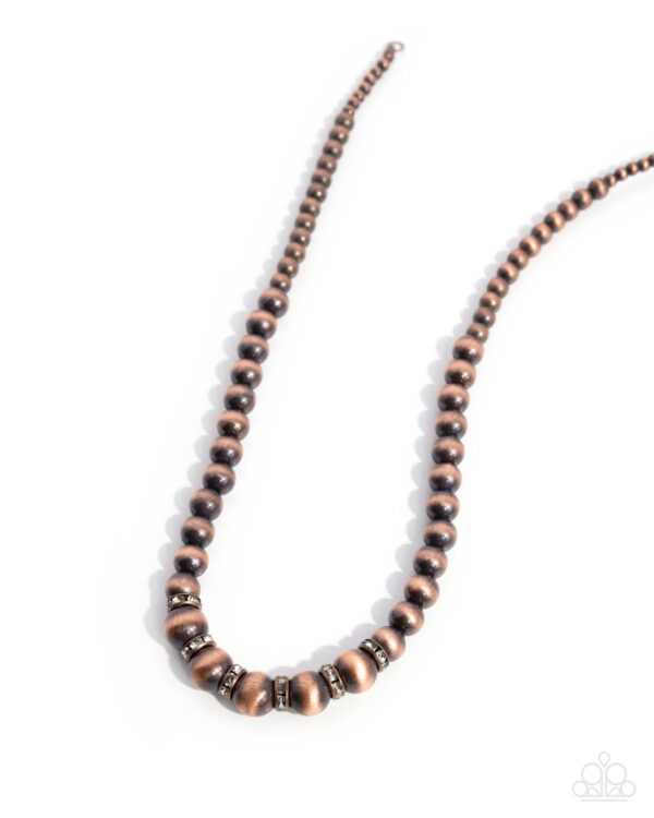 Complete Look
Necklace: "Harmonious Hearth - Copper
Bracelet: "Harmonious Hallmark - Copper - Image 2