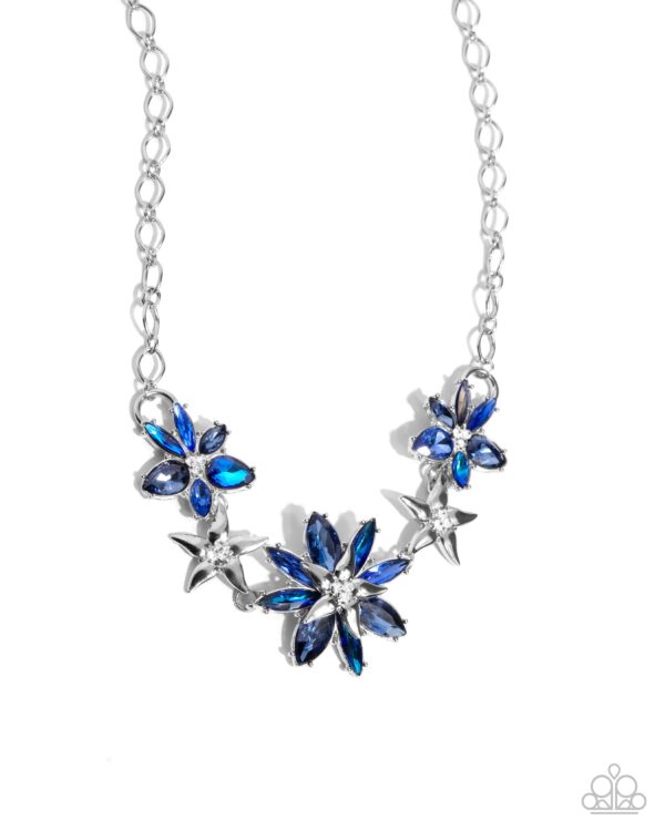 Complete Look
Necklace: "Floral Feature - Blue" 
Bracelet: "Floral Factor - Blue" - Image 2