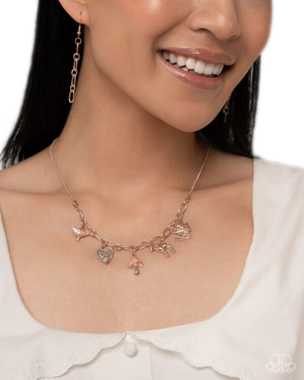 Complete Look
Necklace: "Fairytale Fanfare - Rose Gold"
Bracelet: "Fairytale Flourish - Rose Gold" - Image 3