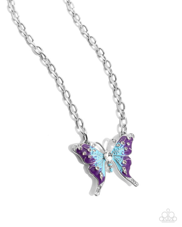 Soft Landing - Multi Butterfly Necklace 🦋