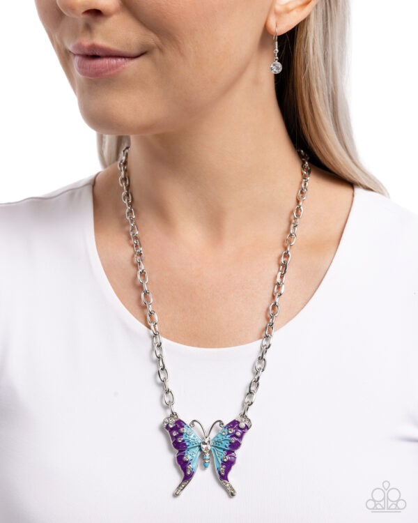 Soft Landing - Multi Butterfly Necklace 🦋 - Image 2
