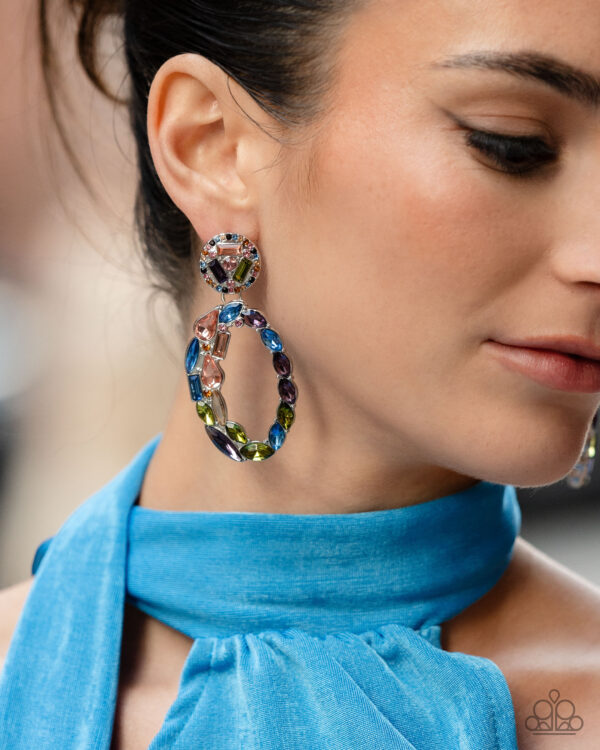 Eclectic Elevation - Multi Post Earrings - Image 3
