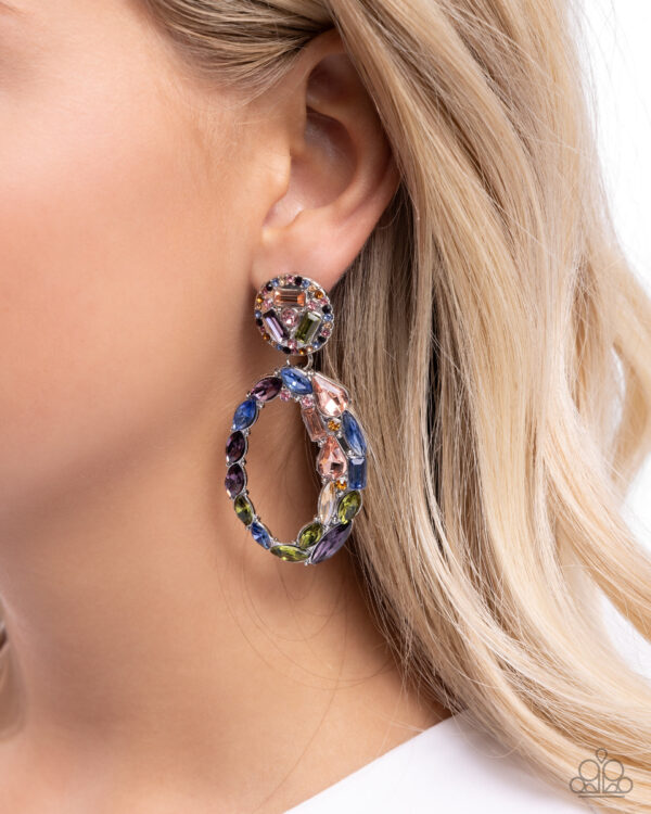 Eclectic Elevation - Multi Post Earrings - Image 2