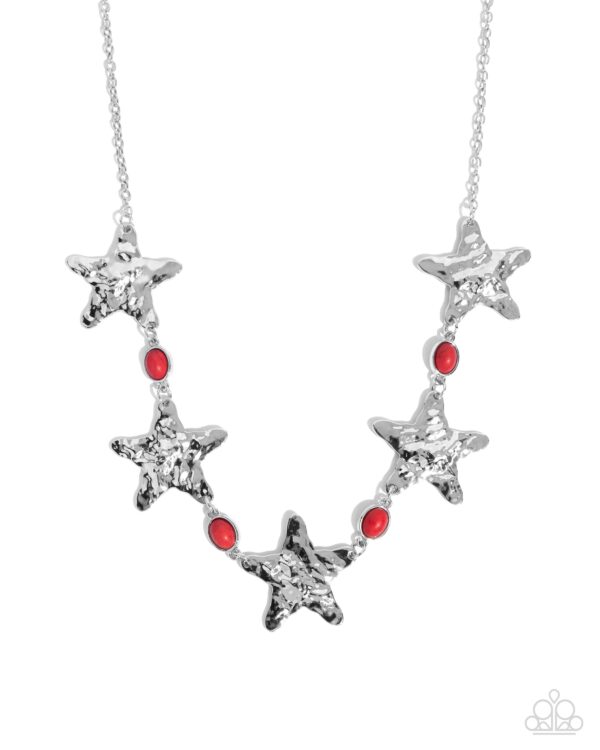 Stellar Santa Fe - Red Star Necklace