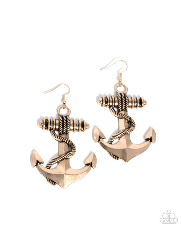 Adorable Anchor - Gold