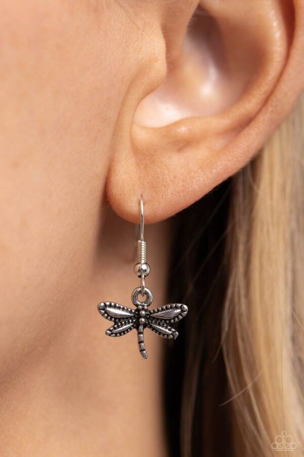 Dragonfly Daydream - Pink ♥ Necklace - Image 3