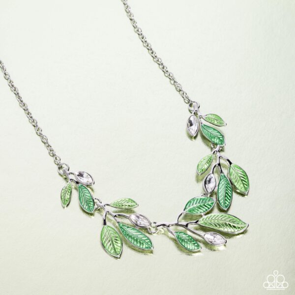 Lyrical Leaves - Green - Image 4