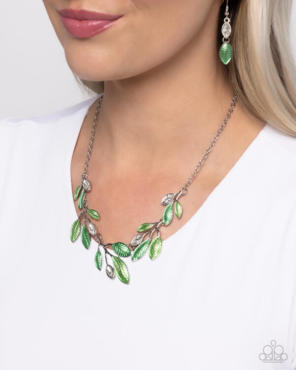 Lyrical Leaves - Green - Image 2