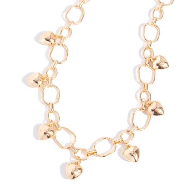 Hey Lover - Gold Heart Necklace