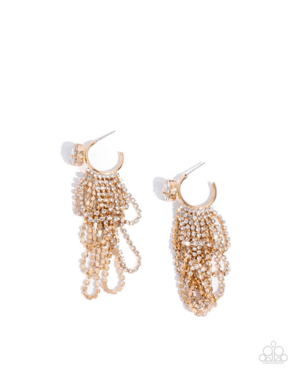 Complete Look
Necklace: "Never Enough Elegance - Gold" 
Hoop Earring: "Ceaseless Chic - Gold" - Image 5