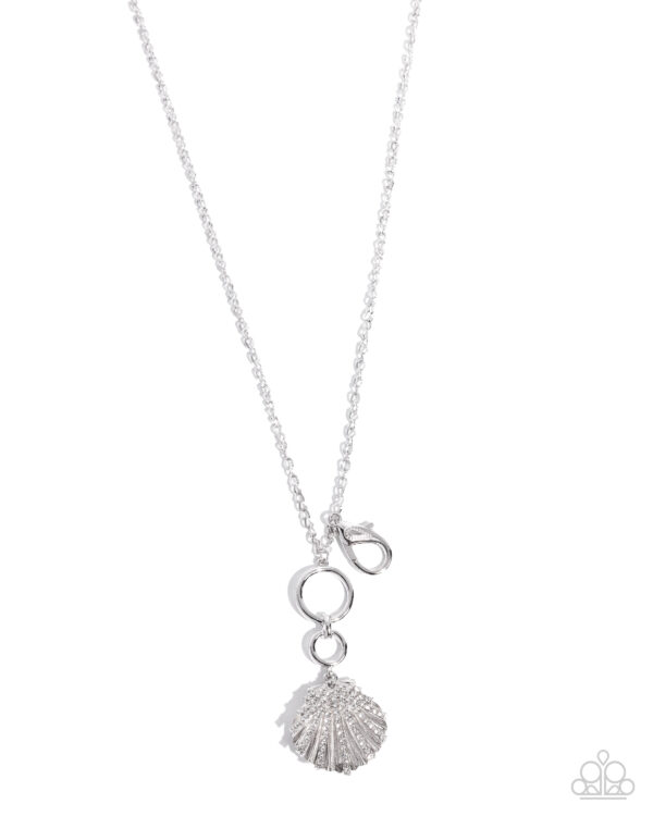 Seashell Socialite - White Lanyard