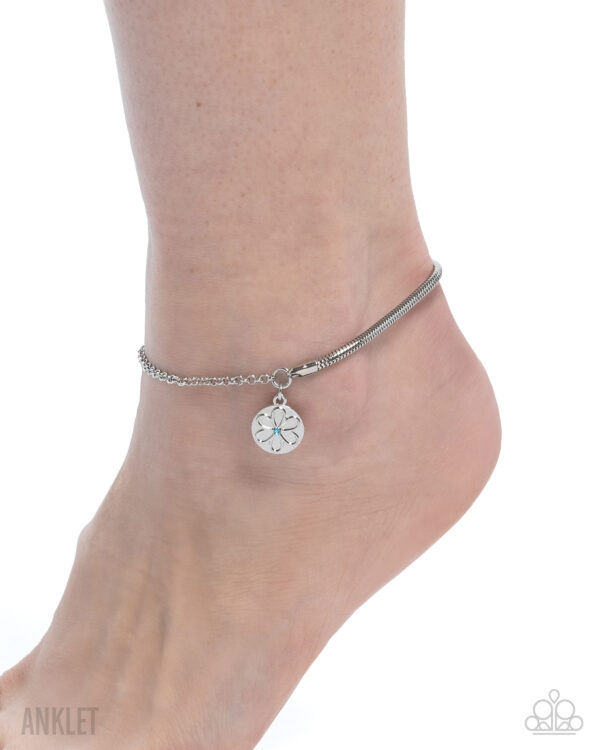 Glistening Growth - Blue Anklet - Image 2