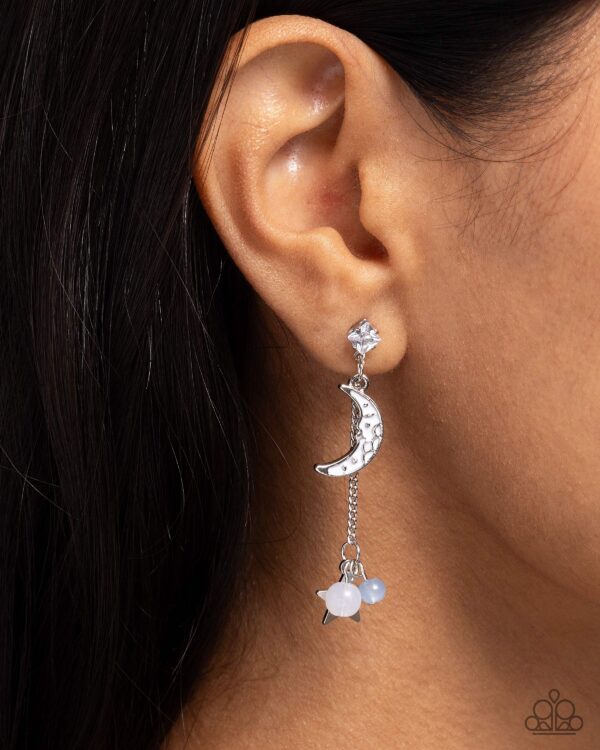 Astral Admiration - Blue Post Earrings - Image 2