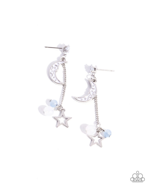 Astral Admiration - Blue Post Earrings