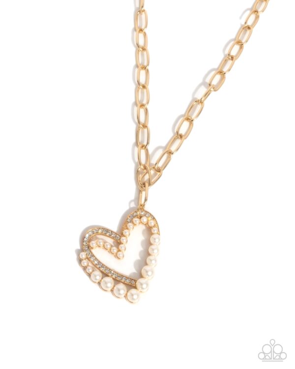 Introducing Me - Gold Heart Necklace