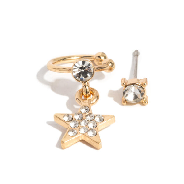 Cosmic Cool - Gold Star Ear Cuff