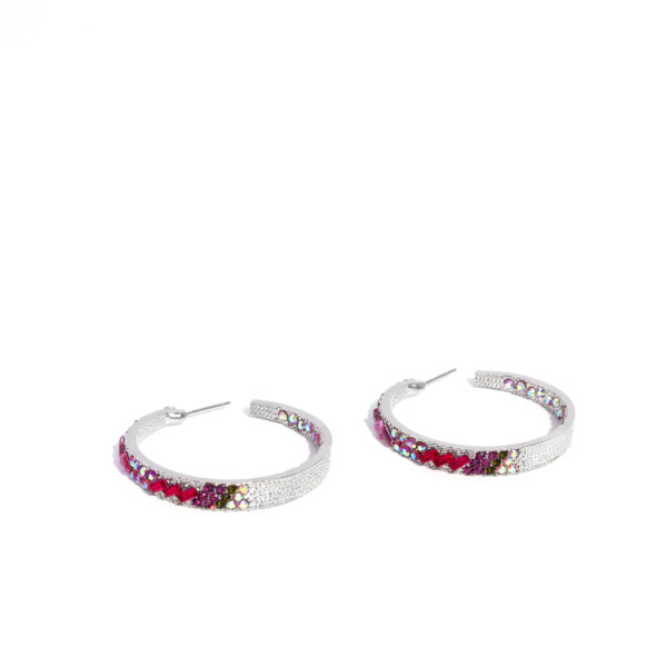GLITZY By Association - Multi Hoop Earrings 
Life of the Party - Pink Diamond Encore