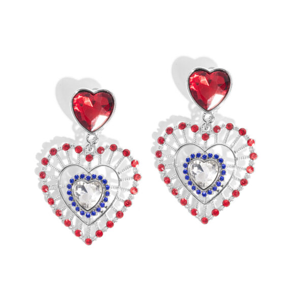 Patriotic Pattern - Multi CLIP-ON Earrings