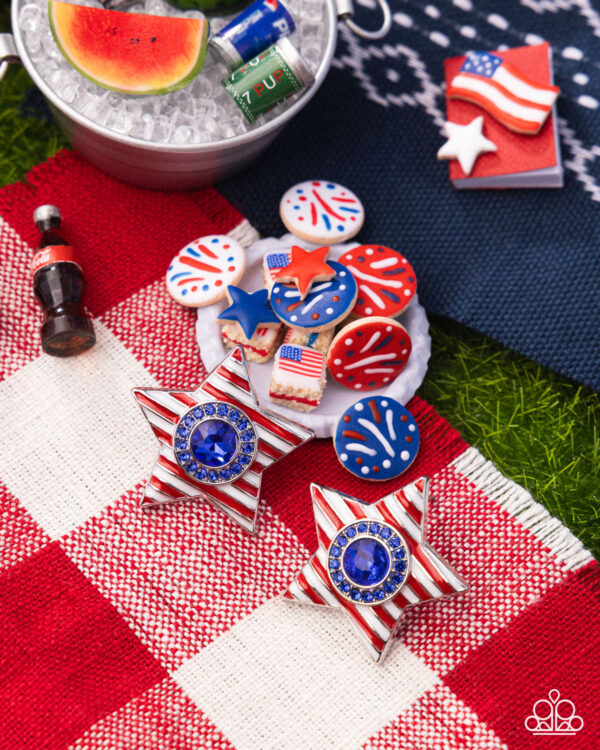 American Aesthetic - Multi Star Post Earrings - Image 3
