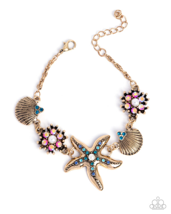 Complete Look
Necklace: "Starfish Song - Blue" 
Bracelet: "Starfish Single - Blue" - Image 5