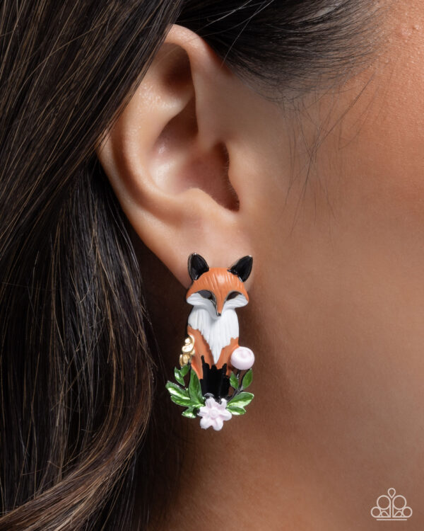 Fox Fanatic - Multi Post Earrings - Image 2