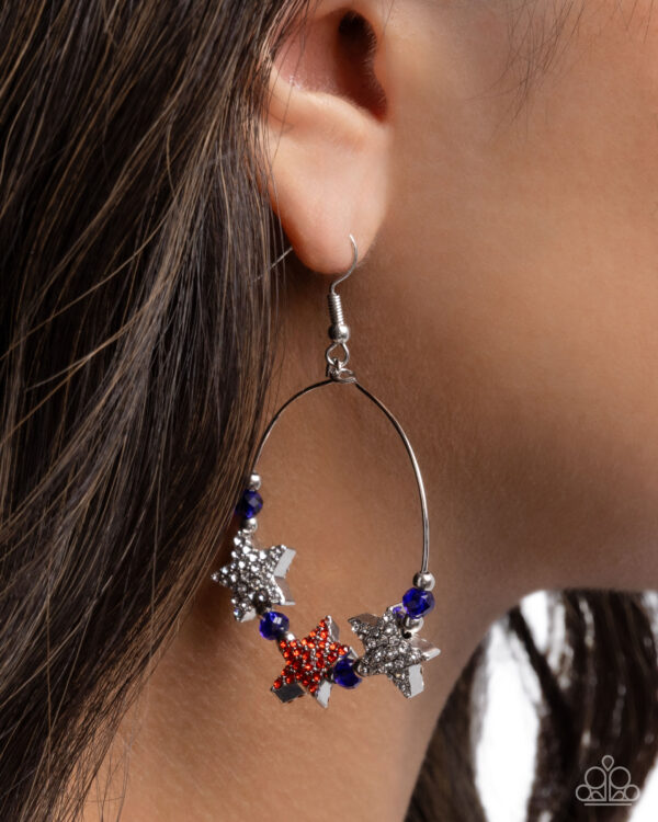 Country Countdown - Multi Star Earrings - Image 2
