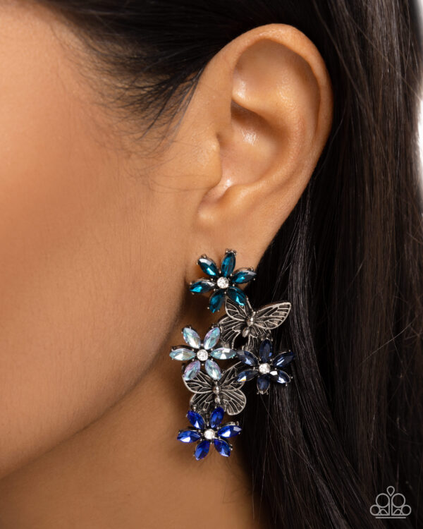 Aerial Award - Blue Post Earrings - Image 2