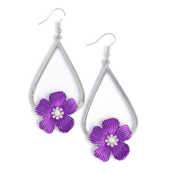 Tropical Teardrop - Purple